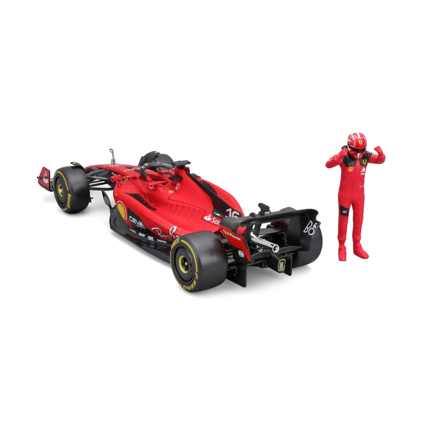 Ferrari SF-23 F1 2023 1:24 Figure with Leclerc Driver
