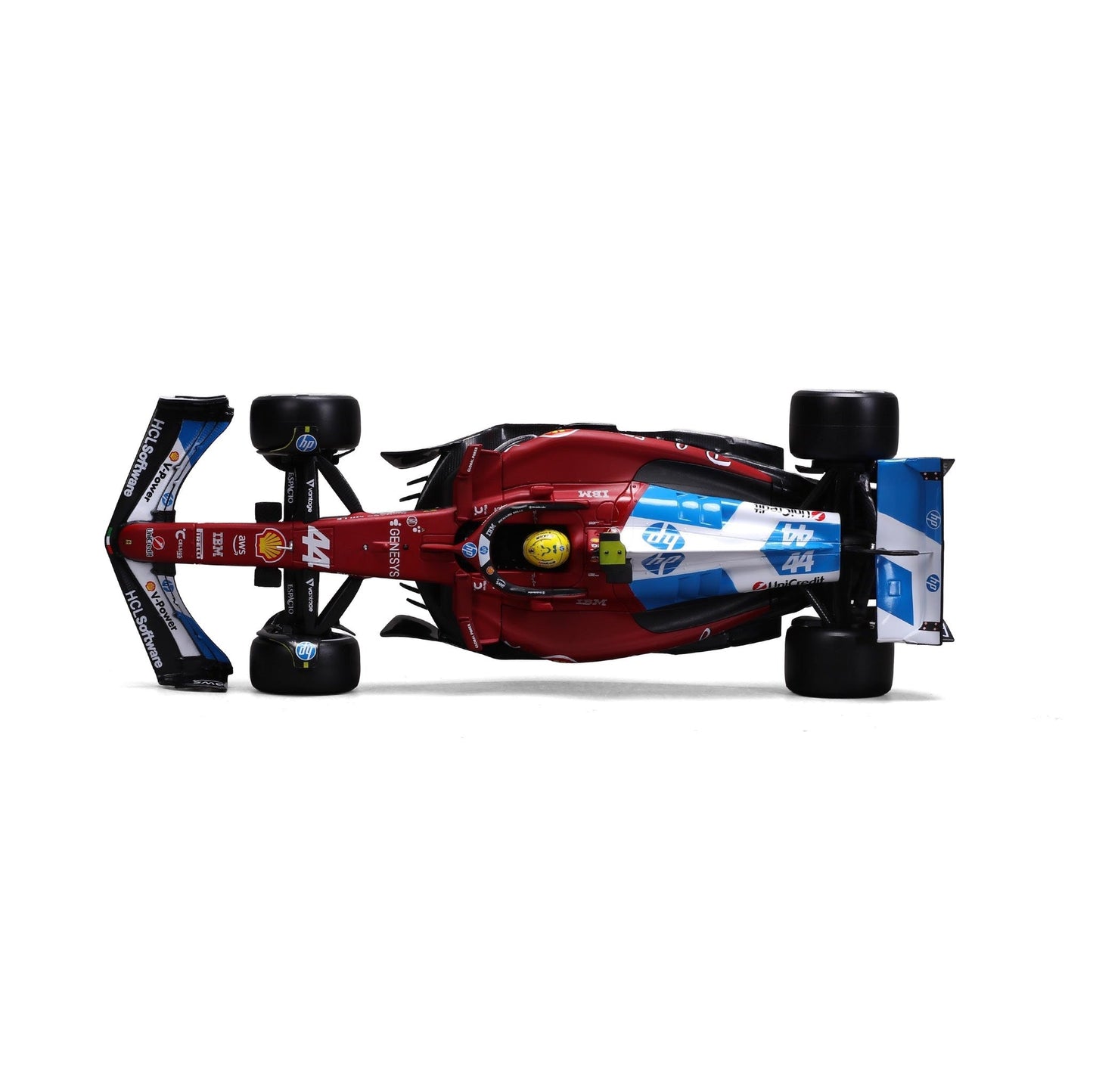 1:24 F1 FERRARI SF-25 2025 HAMILTON WITH HELMET MIAMI GP