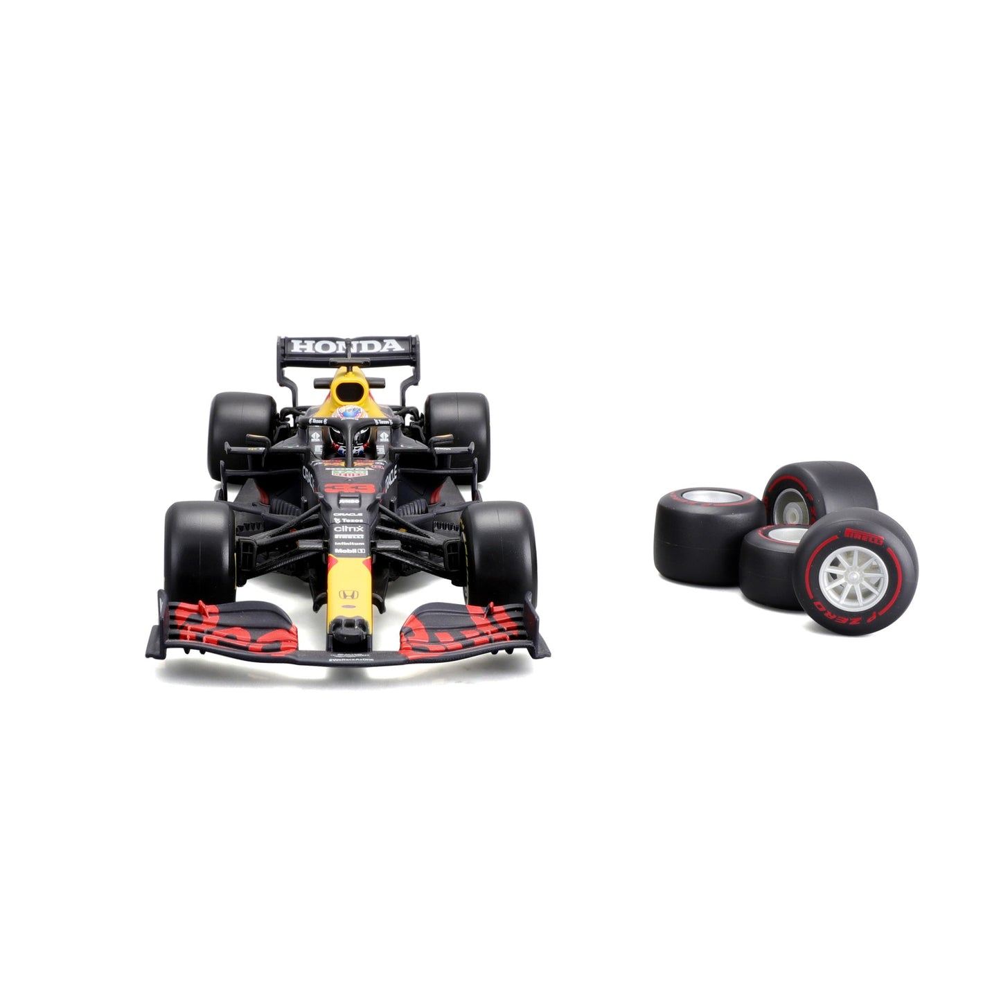 RED BULL F1 RACING CAR TIRE CHANGE (2021) 1:24 VERSTAPPEN PLAYSET