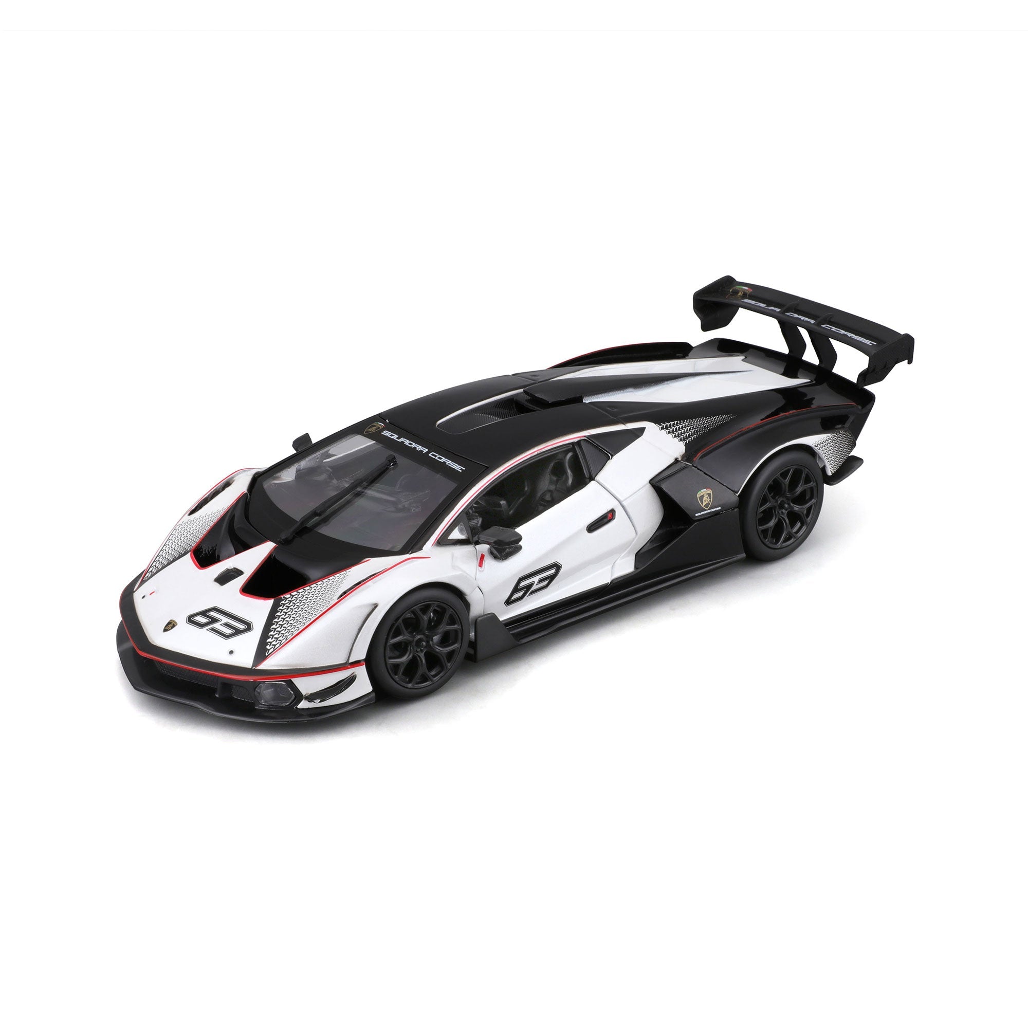 1:24 LAMBORGHINI ESSENZA SCV12 SQUADRA CORSE #63 WHITE