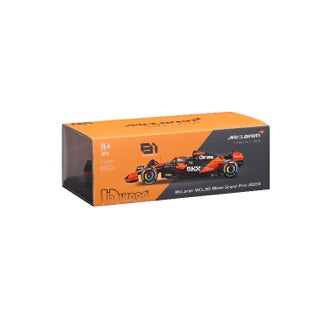 1:24 F1 MCLAREN MCL38 2024 AVEC CASQUE PIASTRI