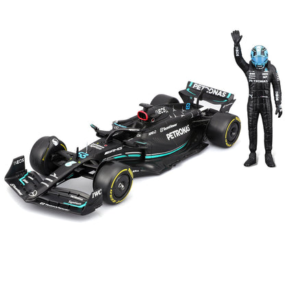1:24 F1 MB W14 2023 AVEC FIGURINE DU PILOTE RUSSELL