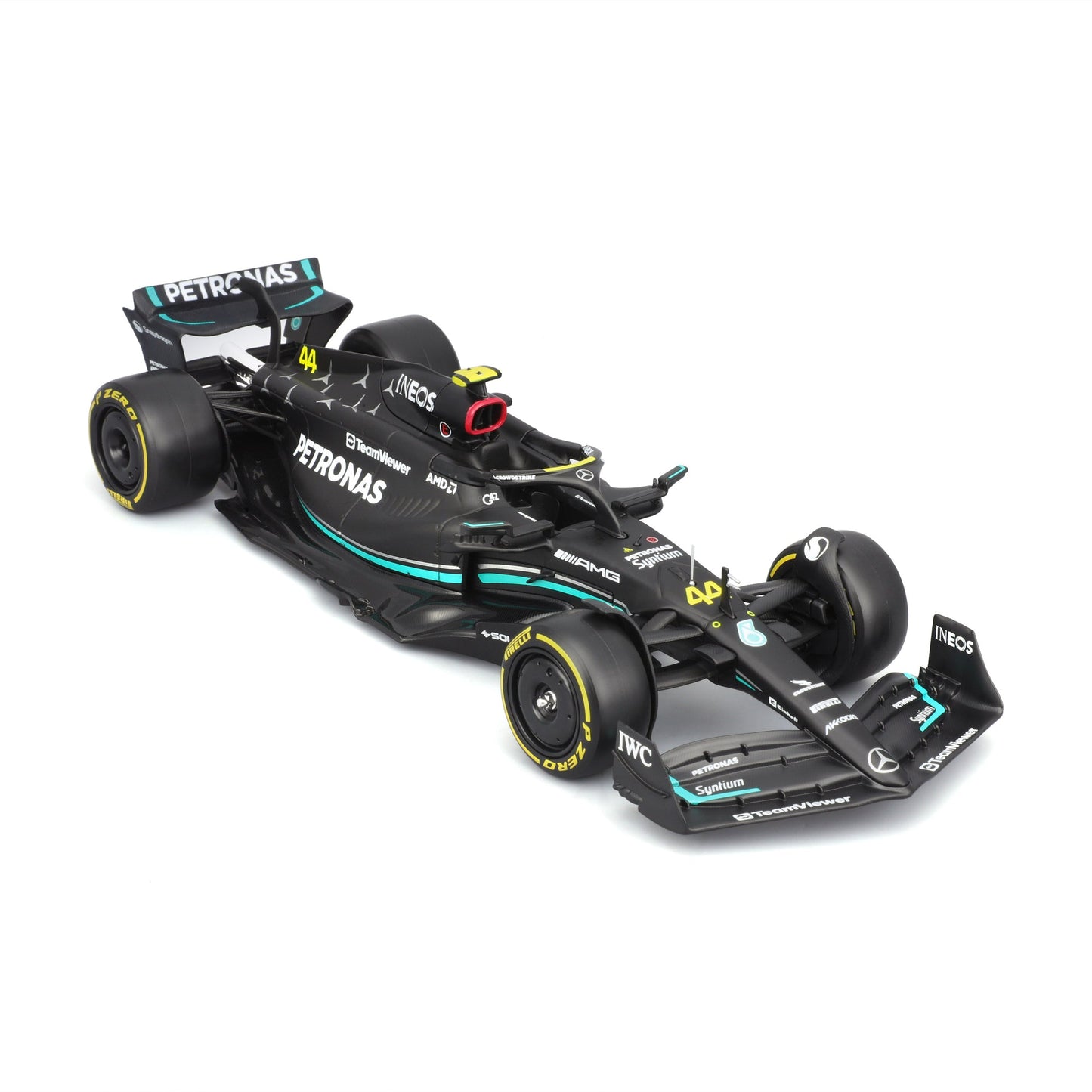 1:24 F1 MB W14 2023 WITH DRIVER FIGURE HAMILTON