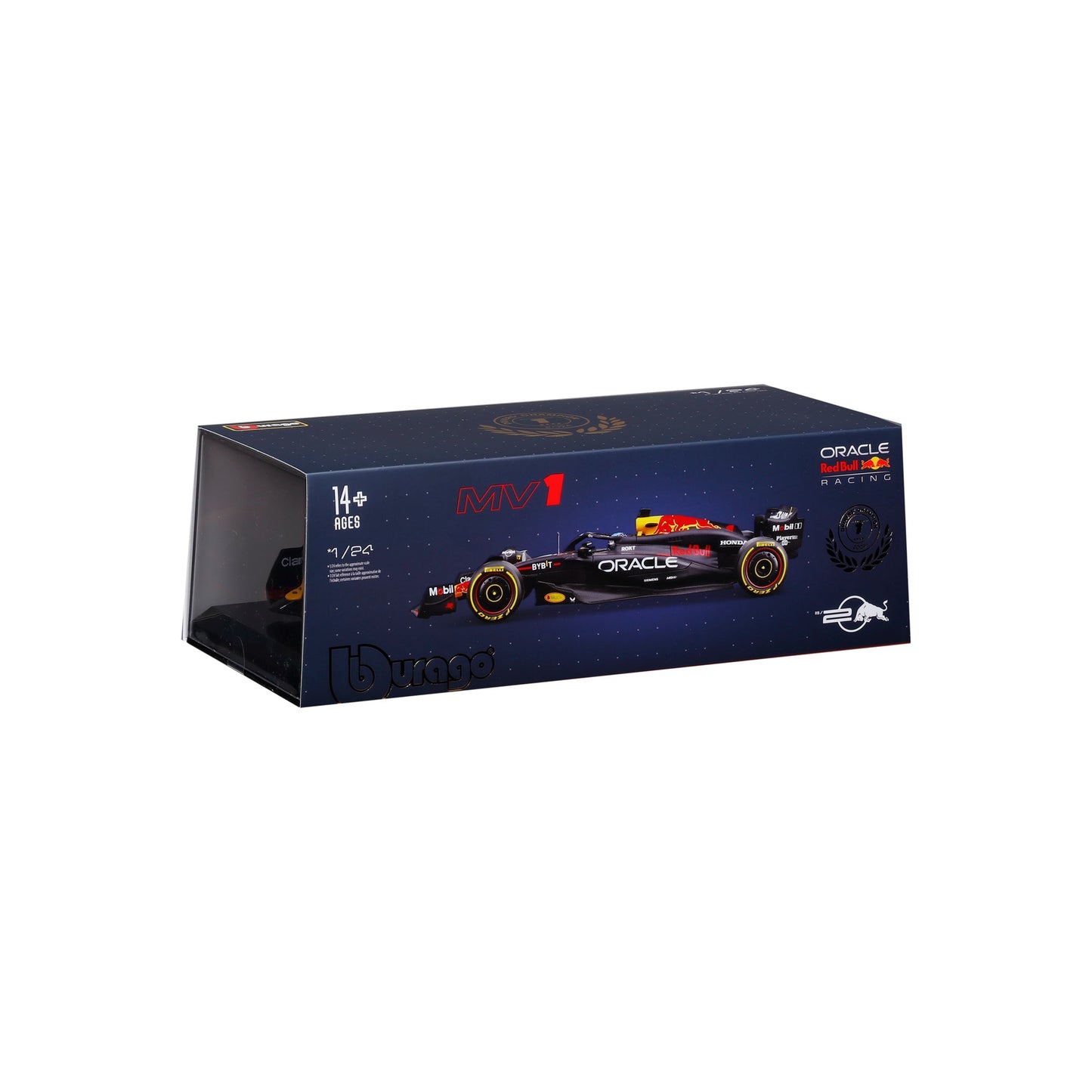 1:24 F1 RED BULL RACING RB20 2024 WITH HELMET VERSTAPPEN