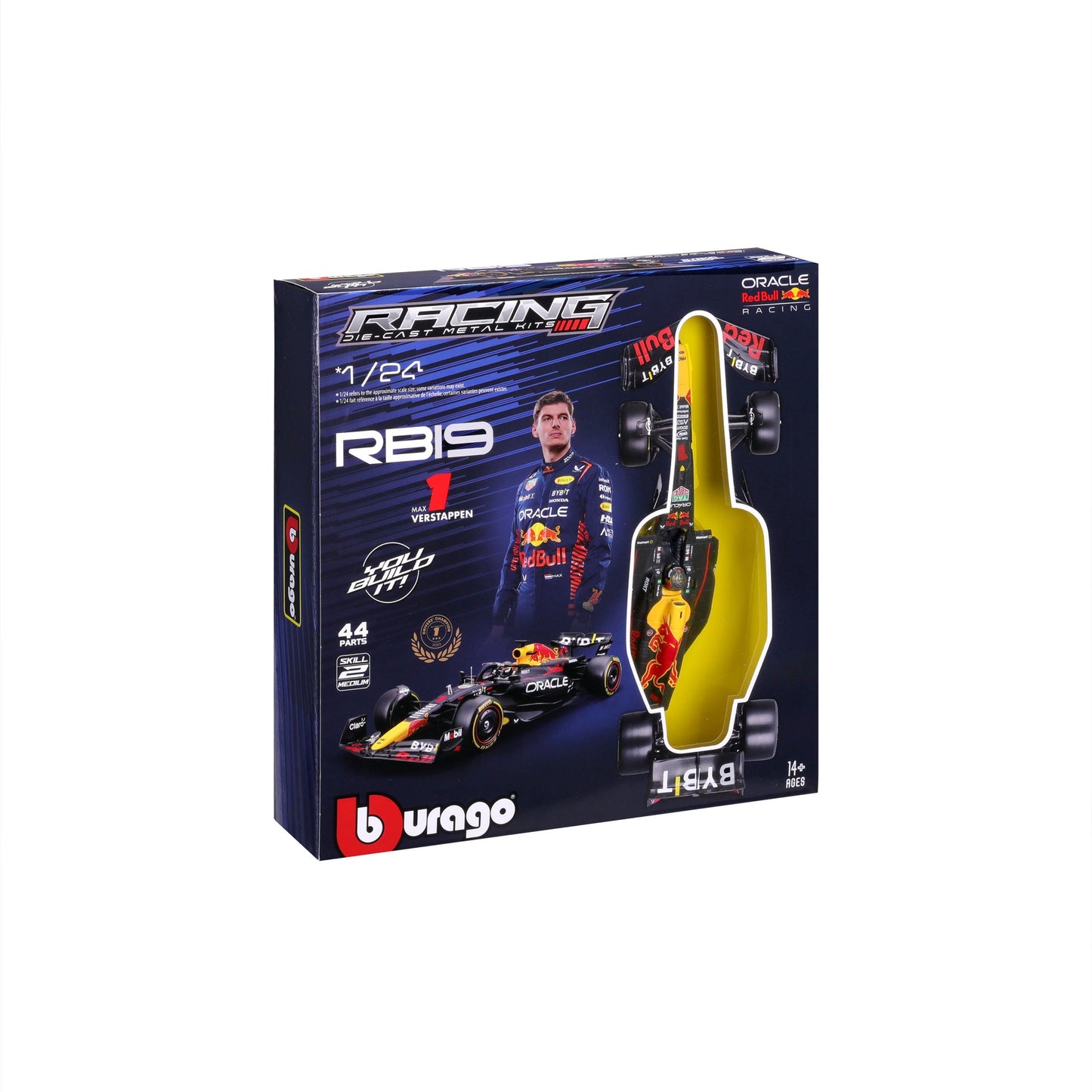 F1 RED BULL RACING RB19 2023 VERSTAPPEN 1:24 MODEL KIT
