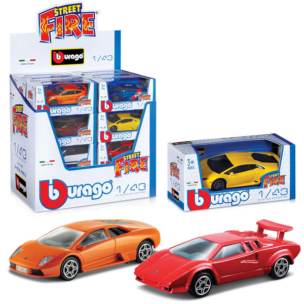1:43 STREET FIRE 24-PIECE DISPLAY