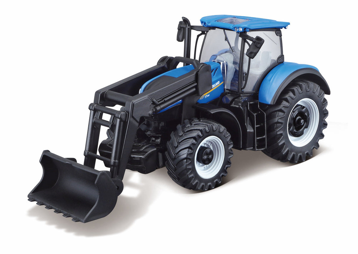 TRACTEUR NEW HOLLAND T7.315 DE 10 CM AVEC CHARGEUR FRONTAL