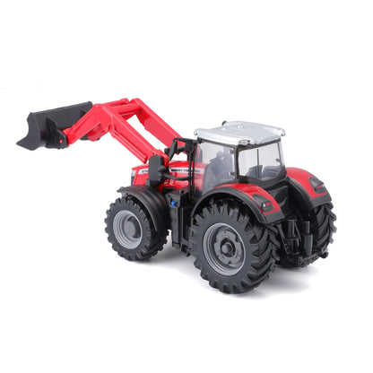 TRACTEUR MASSEY FERGUSSON 8740S DE 10 CM AVEC CHARGEUR FRONTAL