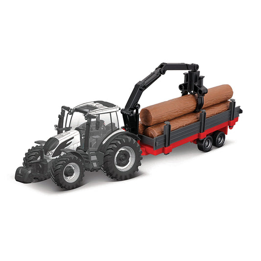 VALTRA M2\Q 10CM TRACTOR WITH 3 TRAILERS