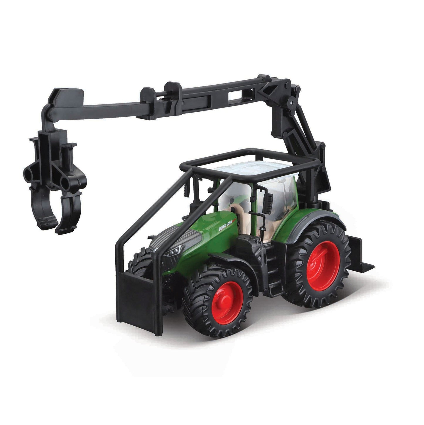 10 CM FENDT 1050 VARIO TRACTOR WITH FRONT LOADER AND 3 LOGS