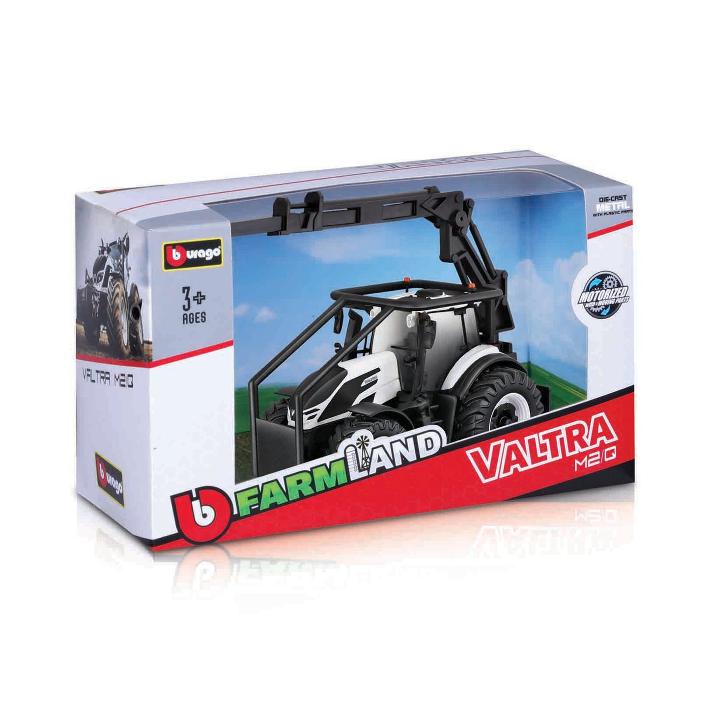 VALTRA M2\Q 10CM TRACTOR WITH FRONT LOADER AND 3 LOGS