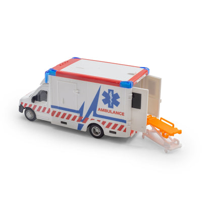 MUNICIPAL VEHICLES AMBULANCE WITH STRETCHER