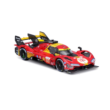 1:43 FERRARI RACING 499P LE MANS HYPERCAR 2024 AF CORSE #50 BOÎTE RIGIDE