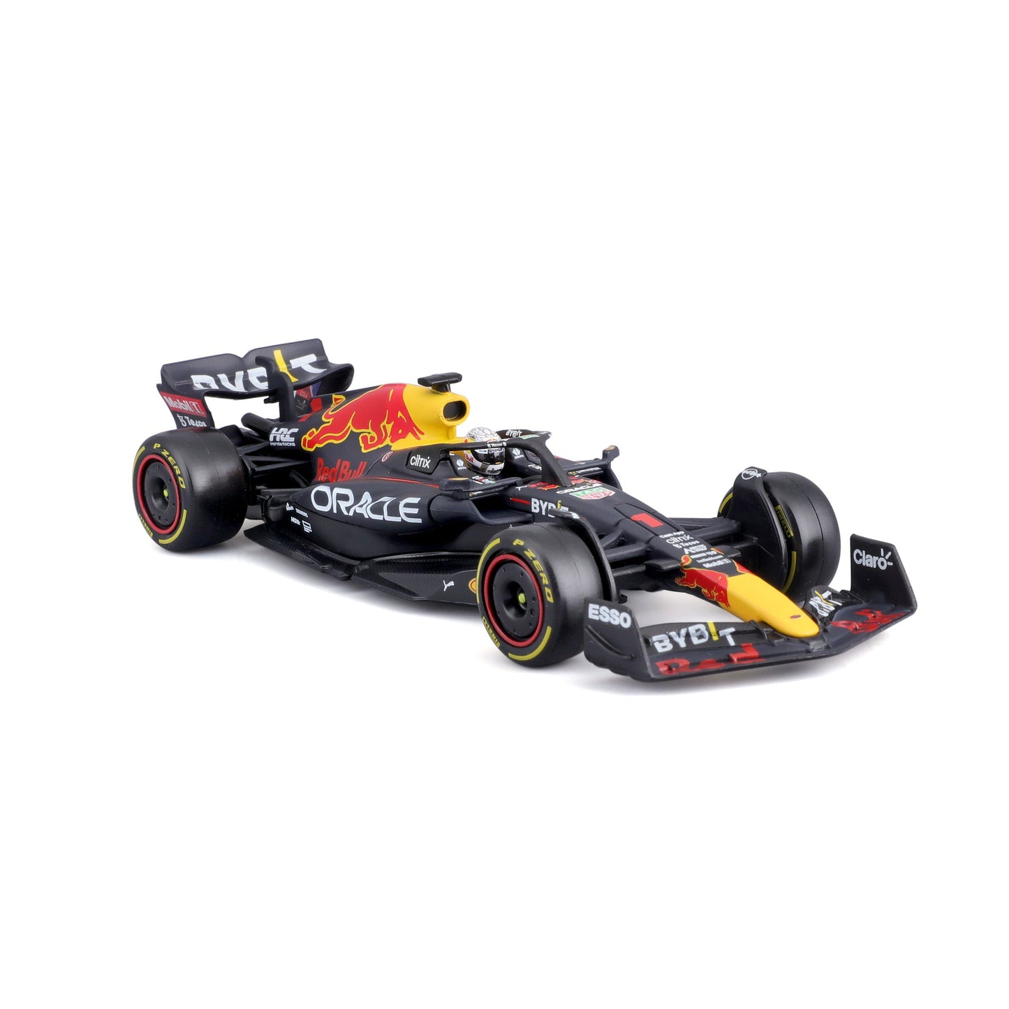 1:43 F1 RED BULL RACING RB18 2022 AVEC CASQUE VERSTAPPEN