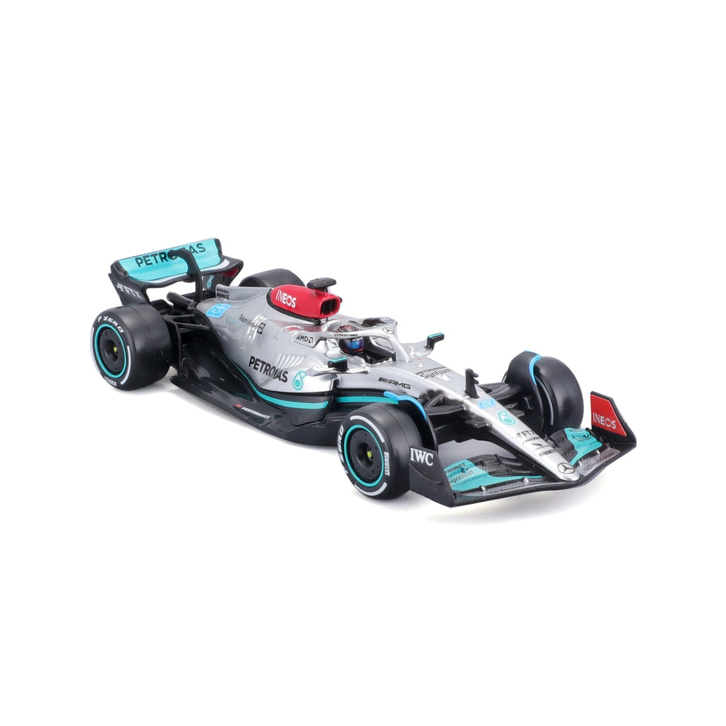 1:43 F1 MB W13 E PERFORMANCE 2022 WITH RUSSELL HELMET