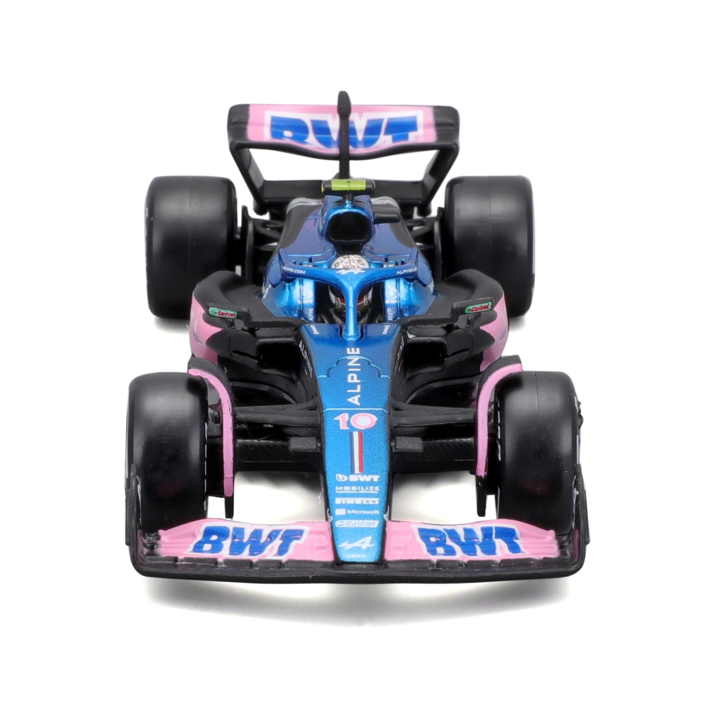 1:43 F1 BWT ALPINE F1 TEAM A523 2023 AVEC CASQUE GASLY