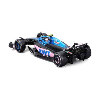 1:43 F1 BWT ALPINE F1 TEAM A523 2023 AVEC CASQUE GASLY