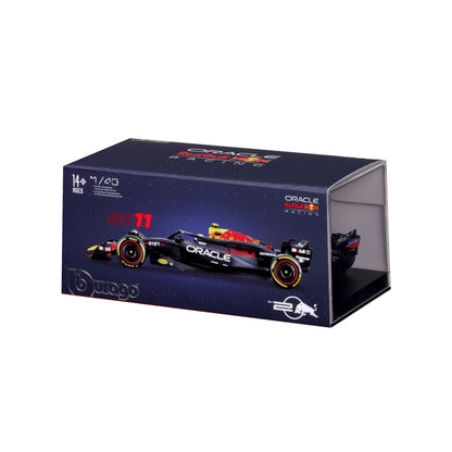 1:43 F1 RED BULL RACING RB20 2024 WITH PEREZ HELMET