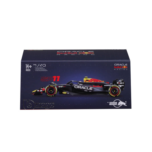 1:43 F1 RED BULL RACING RB20 2024 WITH PEREZ HELMET