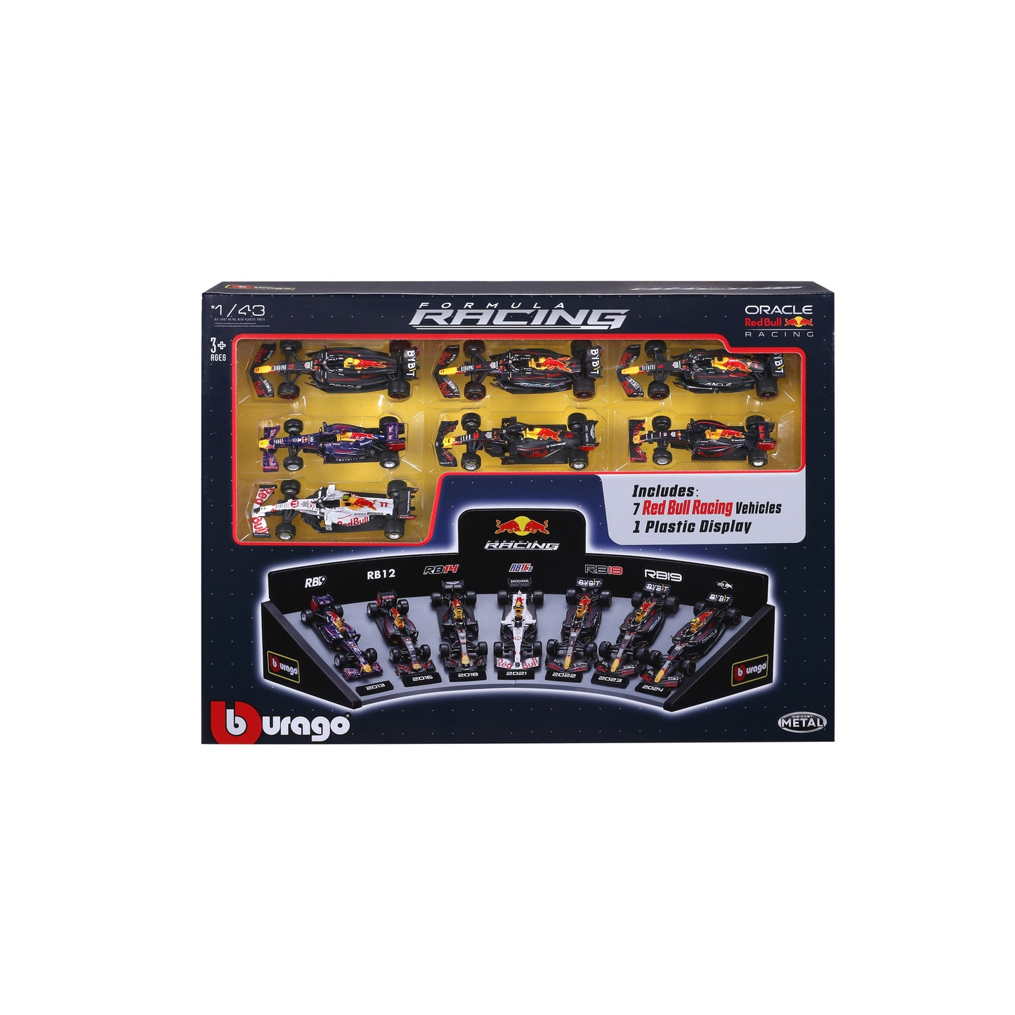 Red Bull Racing F1 1:43 Luxury Gift Set with Stand