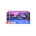 1:43 F1 BWT ALPINE F1 TEAM A524 2024 OCON IN A 12-PIECE DISPLAY