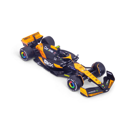 1:43 F1 MCLAREN MCL38 2024 NORRIS IN A 12-PIECE DISPLAY