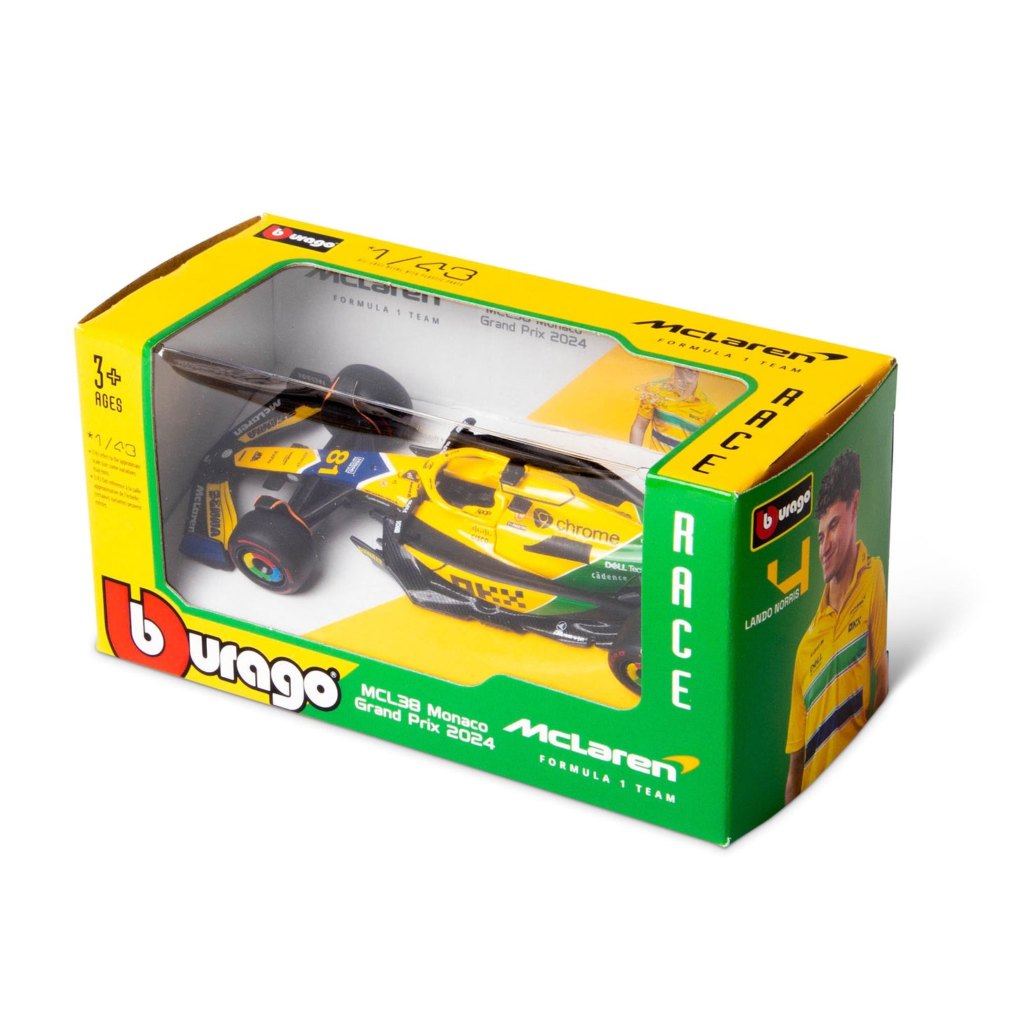 1:43 F1 MCLAREN MCL38 2024 PIASTRI - SENNA LIVERY
