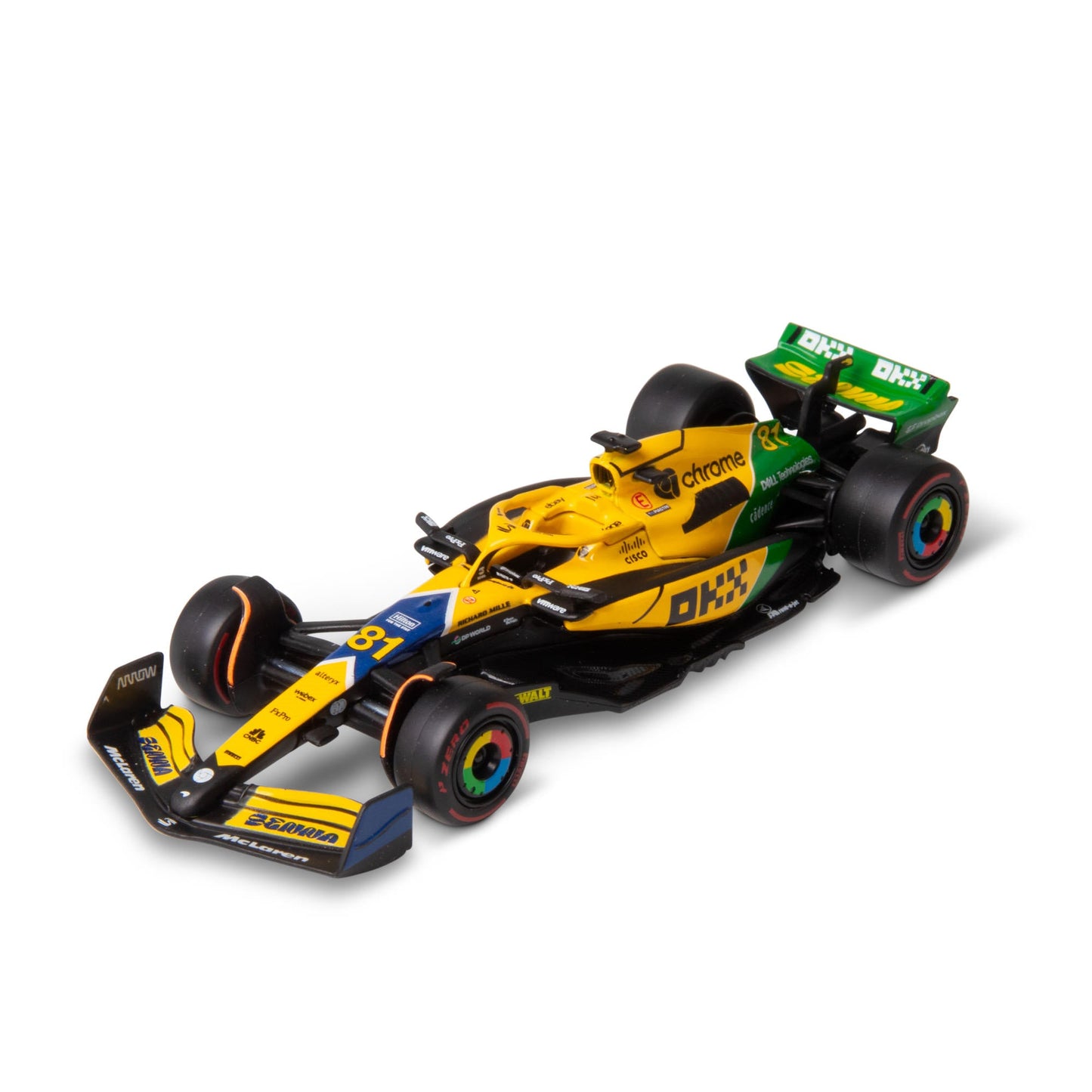 1:43 F1 MCLAREN MCL38 2024 PIASTRI - SENNA LIVERY
