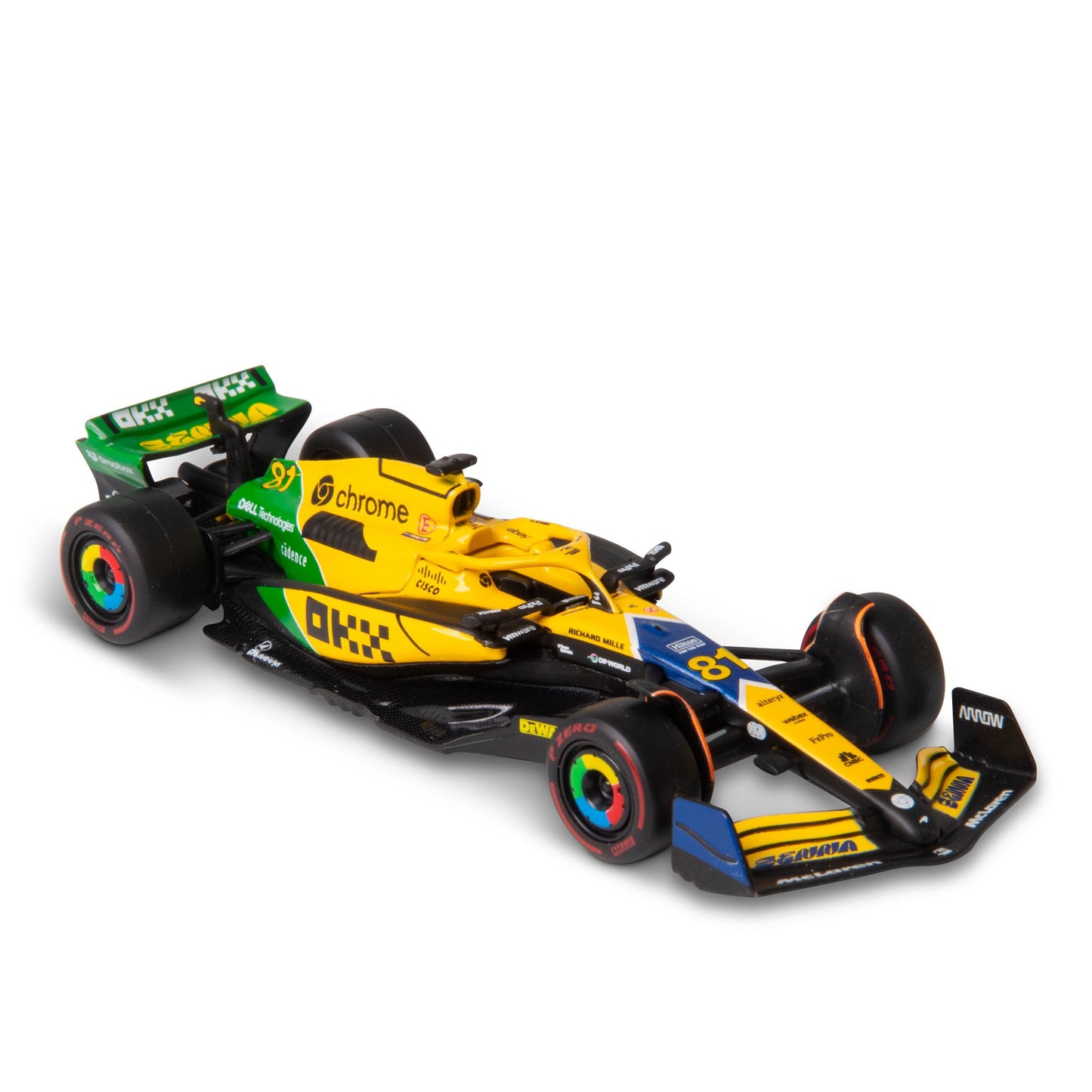 1:43 F1 MCLAREN MCL38 2024 PIASTRI - SENNA LIVERY