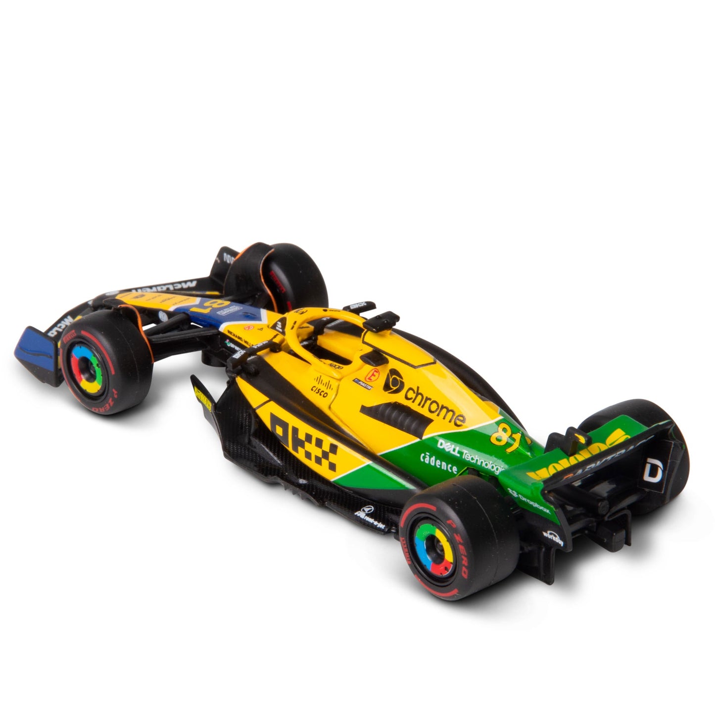 1:43 F1 MCLAREN MCL38 2024 PIASTRI - SENNA LIVERY