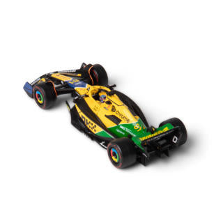 1:43 F1 MCLAREN MCL38 2024 WITH HELMET PIRELLI SENNA LIVERY