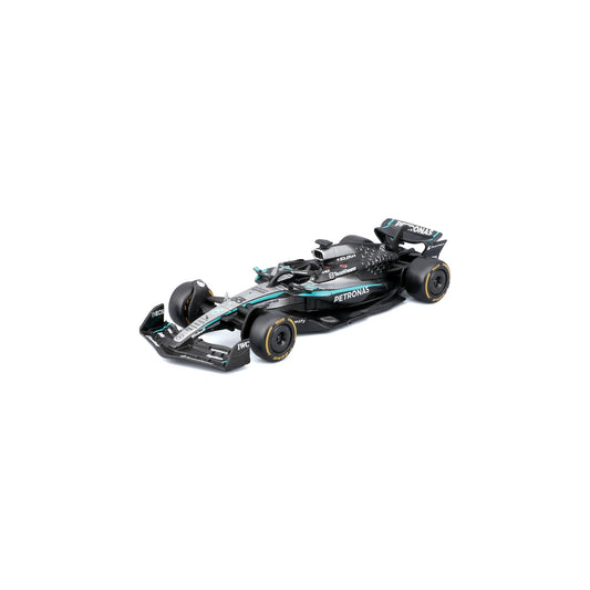 1:43 F1 MERCEDES AMG W16 2025 RUSSELL IN 12PC DISPLAY