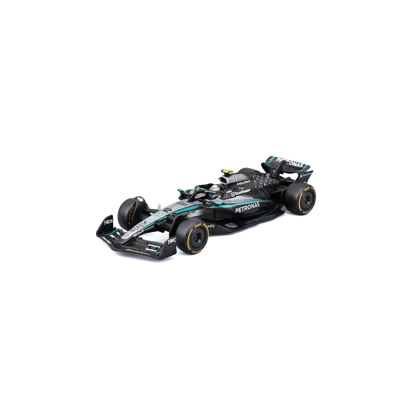 1:43 F1 MERCEDES AMG W16 2025 ANTONELLI WITH HELMET