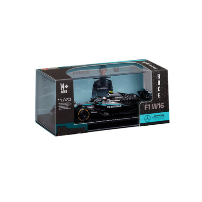 1:43 F1 MERCEDES AMG W16 2025 ANTONELLI WITH HELMET