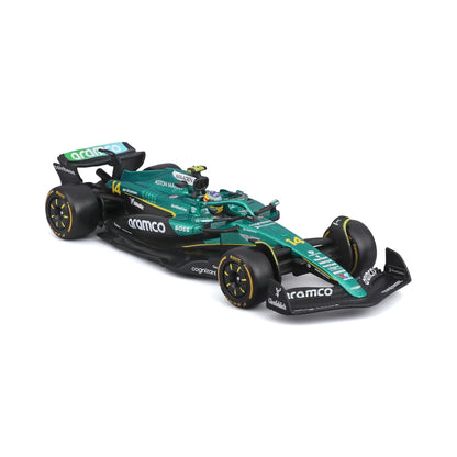 1:43 F1 ASTON MARTIN AMR25 2025 ALONSO WITH HELMET