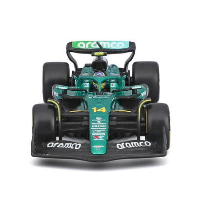 1:43 F1 ASTON MARTIN AMR25 2025 ALONSO WITH HELMET