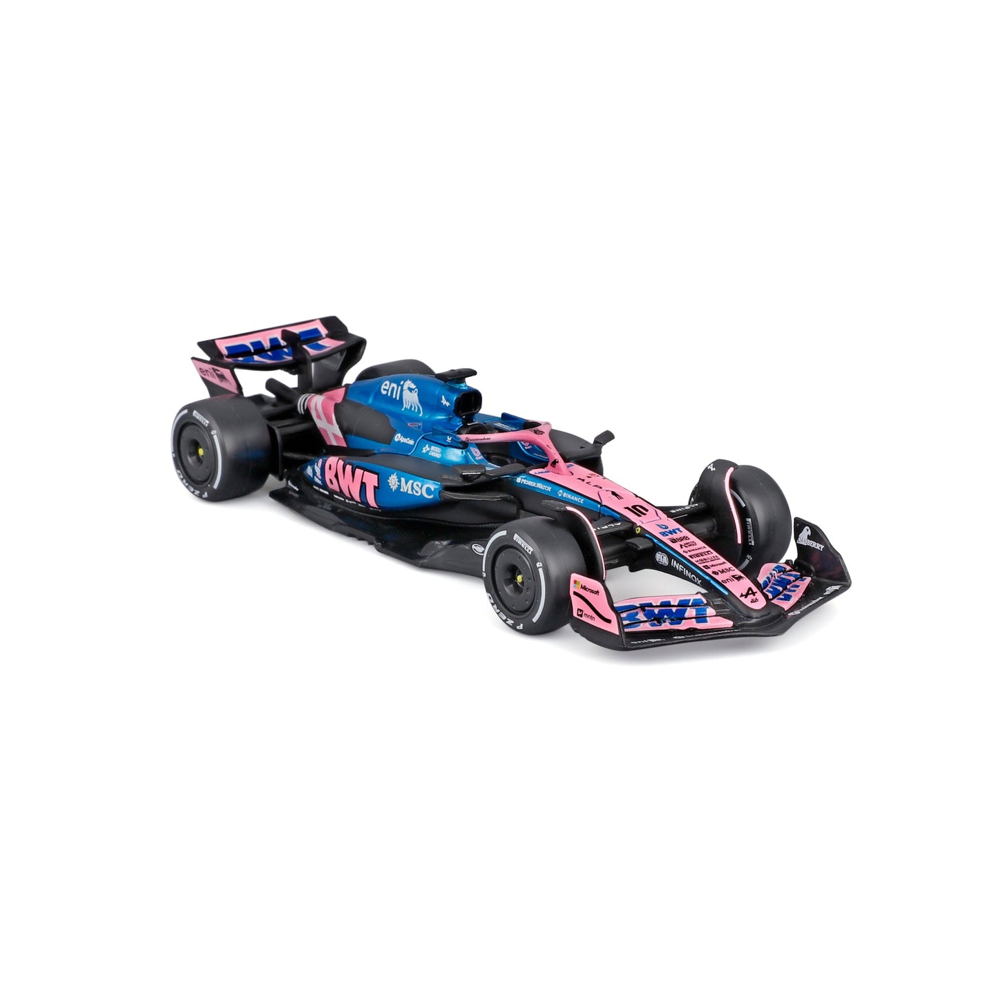 1:43 F1 BWT ALPINE A525 2025 GASLY IN 12PC DISPENSER