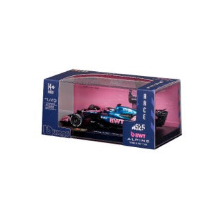 1:43 F1 BWT ALPINE A525 2025 GASLEY WITH HELMET