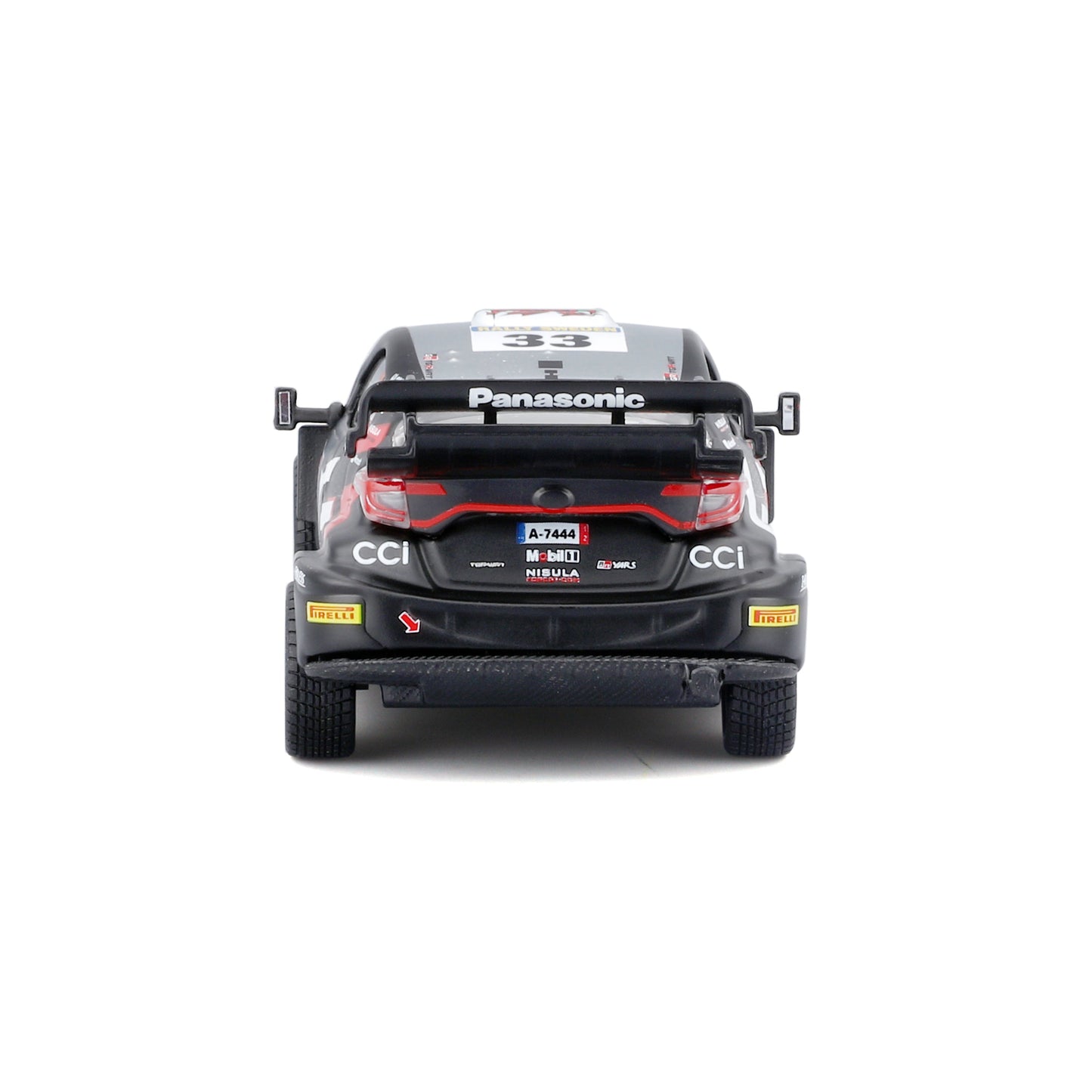 1:43 TOYOTA GAZOO RACING WRC YARIS RALLY 1 HYBRID #33