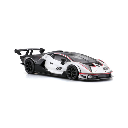 1:32 WHITE LAMBORGHINI ESSENZA SCV12