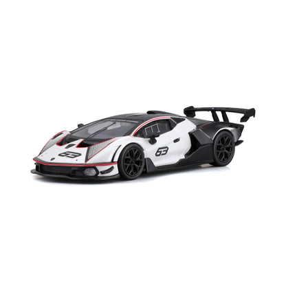 1:32 WHITE LAMBORGHINI ESSENZA SCV12