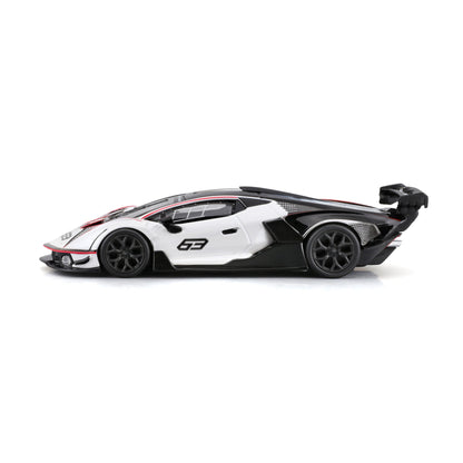 1:32 WHITE LAMBORGHINI ESSENZA SCV12