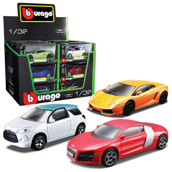 CLASSIC CAR ASSORTMENT 1:32 DISPLAY 18 PIECES
