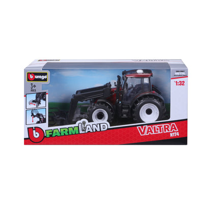 VALTRA N174 FARM TRACTOR WITH FRONT LOADER 1:32