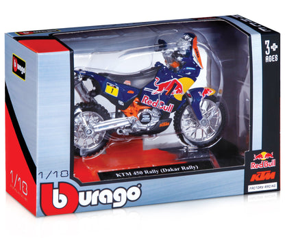 1:18 WRB KTM BIKE - 12 PIECES DISPLAY