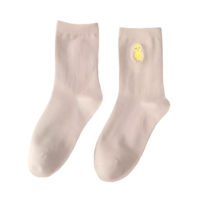 chaussettes petit poussin brode mrcol
