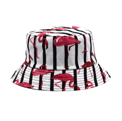 Flamingo Striped Bob