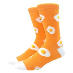 Chaussettes Oranges Œuf au Plat