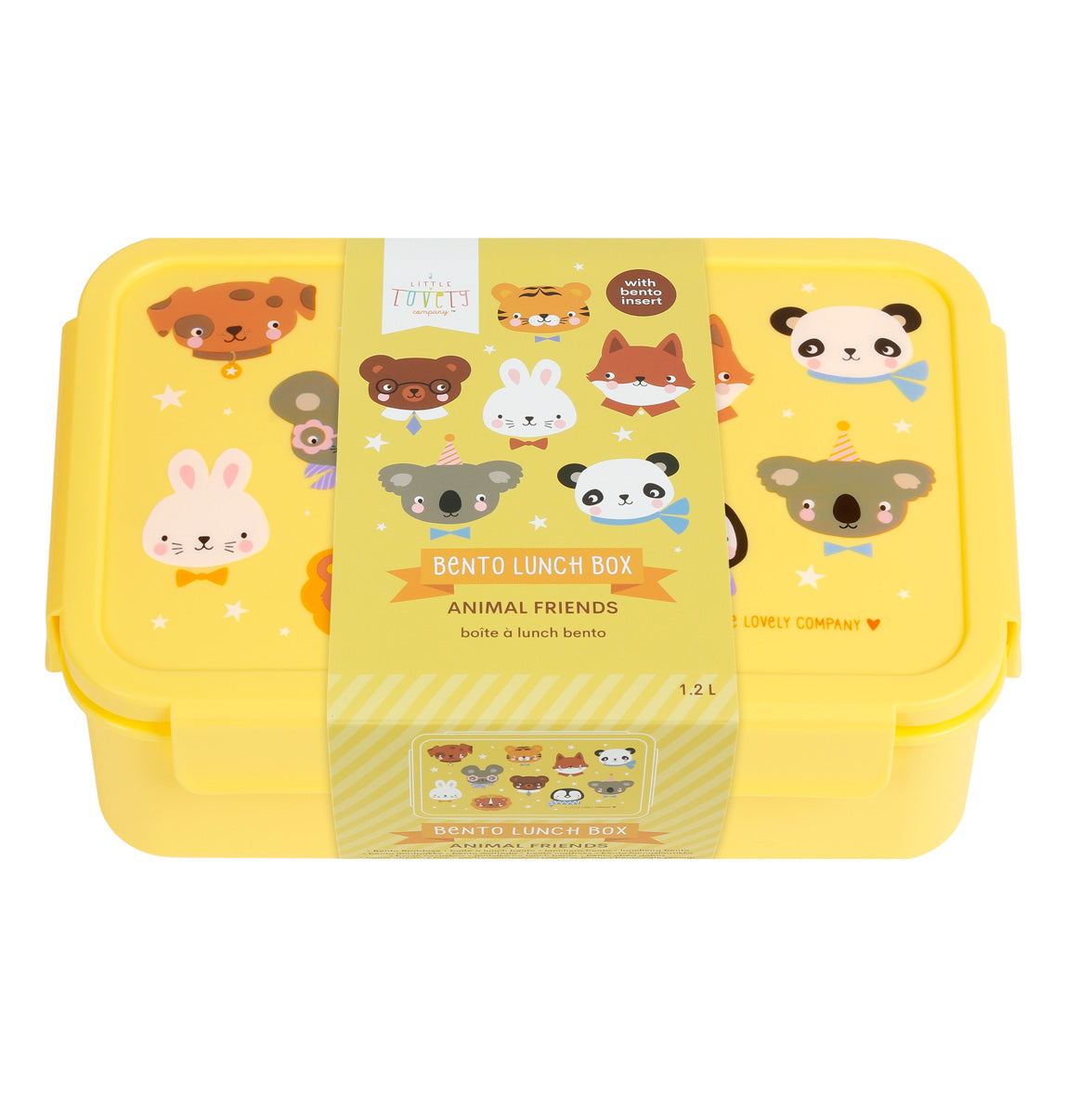 Boîte à déjeuner bento - Amis des animaux – vue 6 – A Little Lovely Company