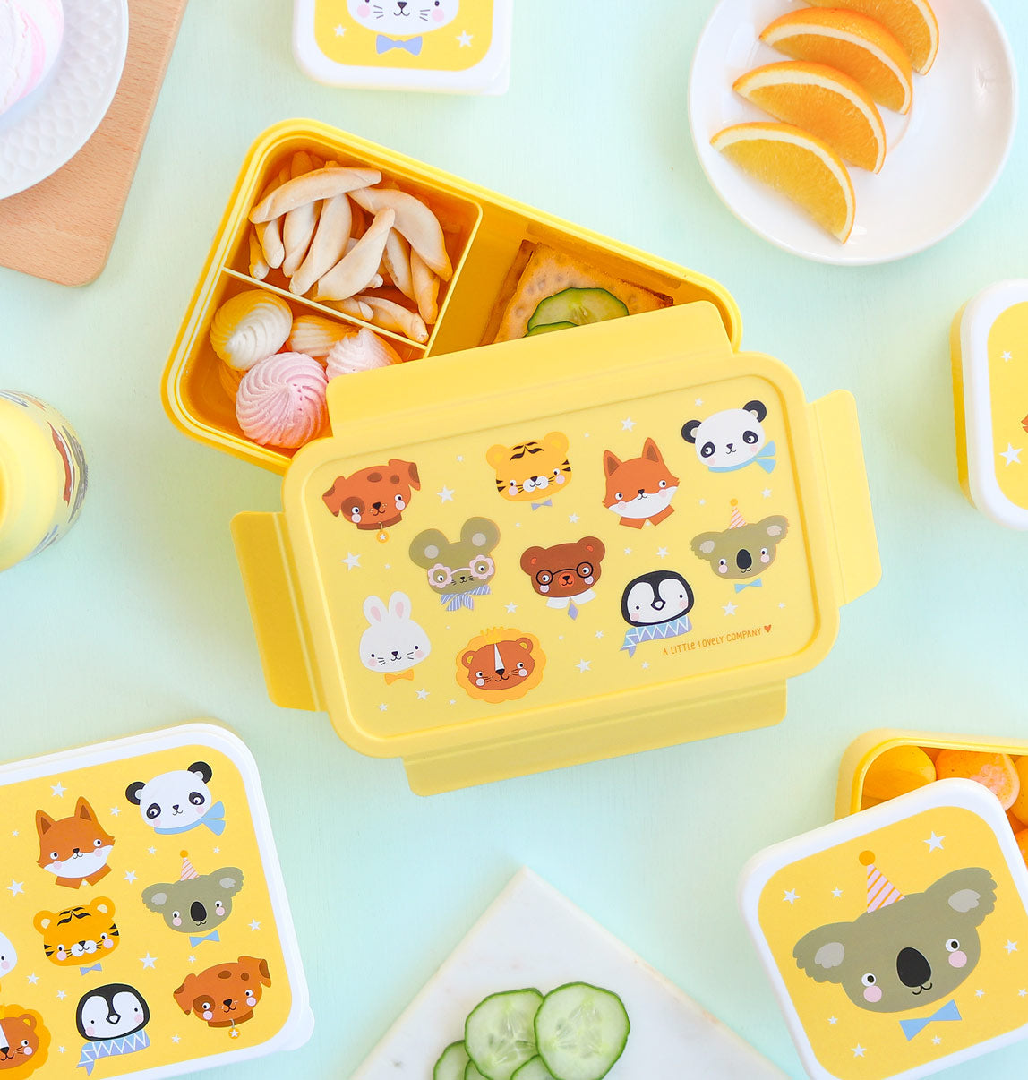 Boîte à déjeuner bento - Amis des animaux